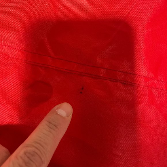 Pologround Ralph Lauren Zipper Rain Sports Jacket Luxury Brand Red Size Large - Picture 8 of 8